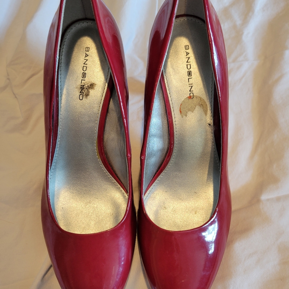 Bandolino Red Pumps, size 9 1/2